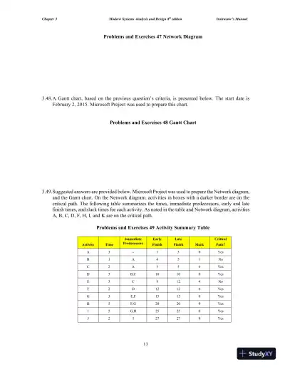 Solution Manual for Modern Systems Analysis and Design, 8th Edition - Page 29 preview image