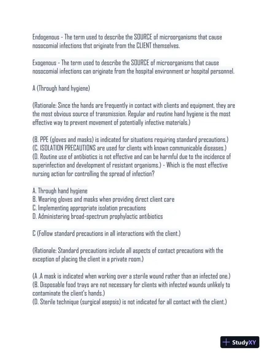 2024 NUR155 Comprehensive Practice Exam With Answers (646 Solved Questions), page 15