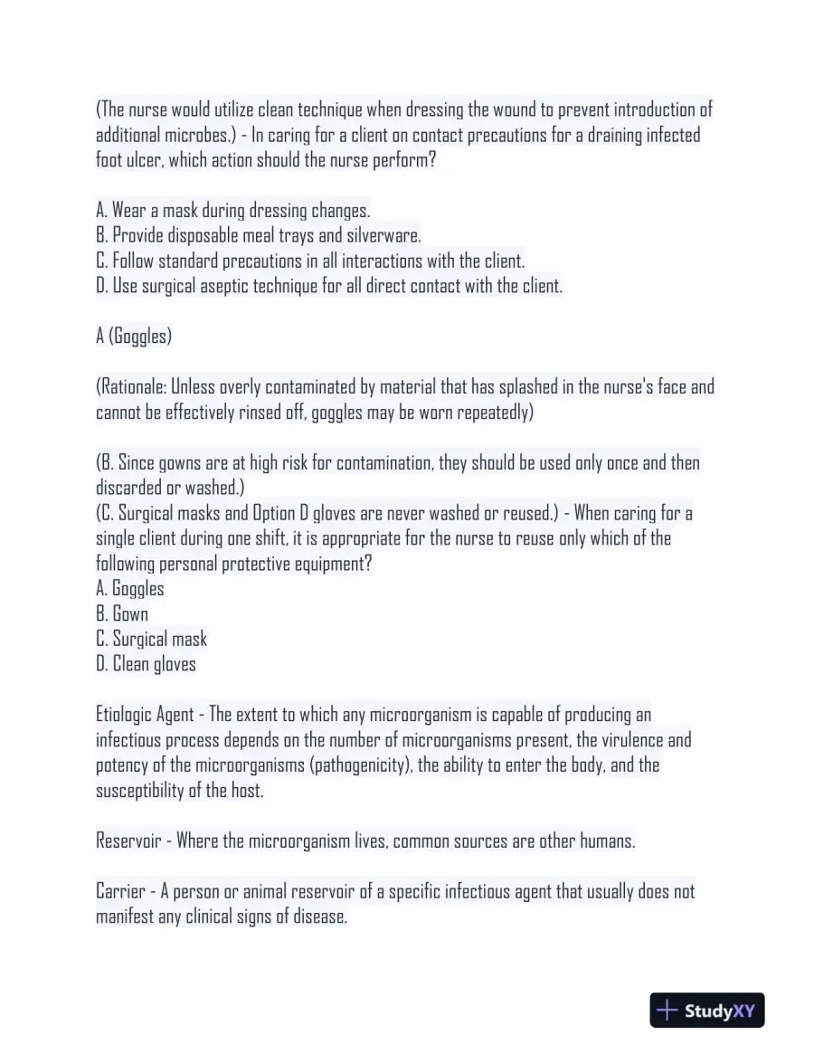 2024 NUR155 Comprehensive Practice Exam With Answers (646 Solved Questions), page 16