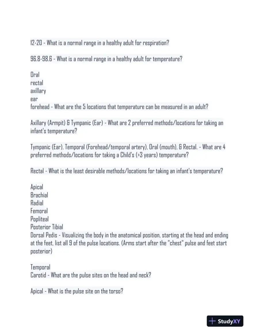 2024 NUR155 Comprehensive Practice Exam With Answers (646 Solved Questions), page 9