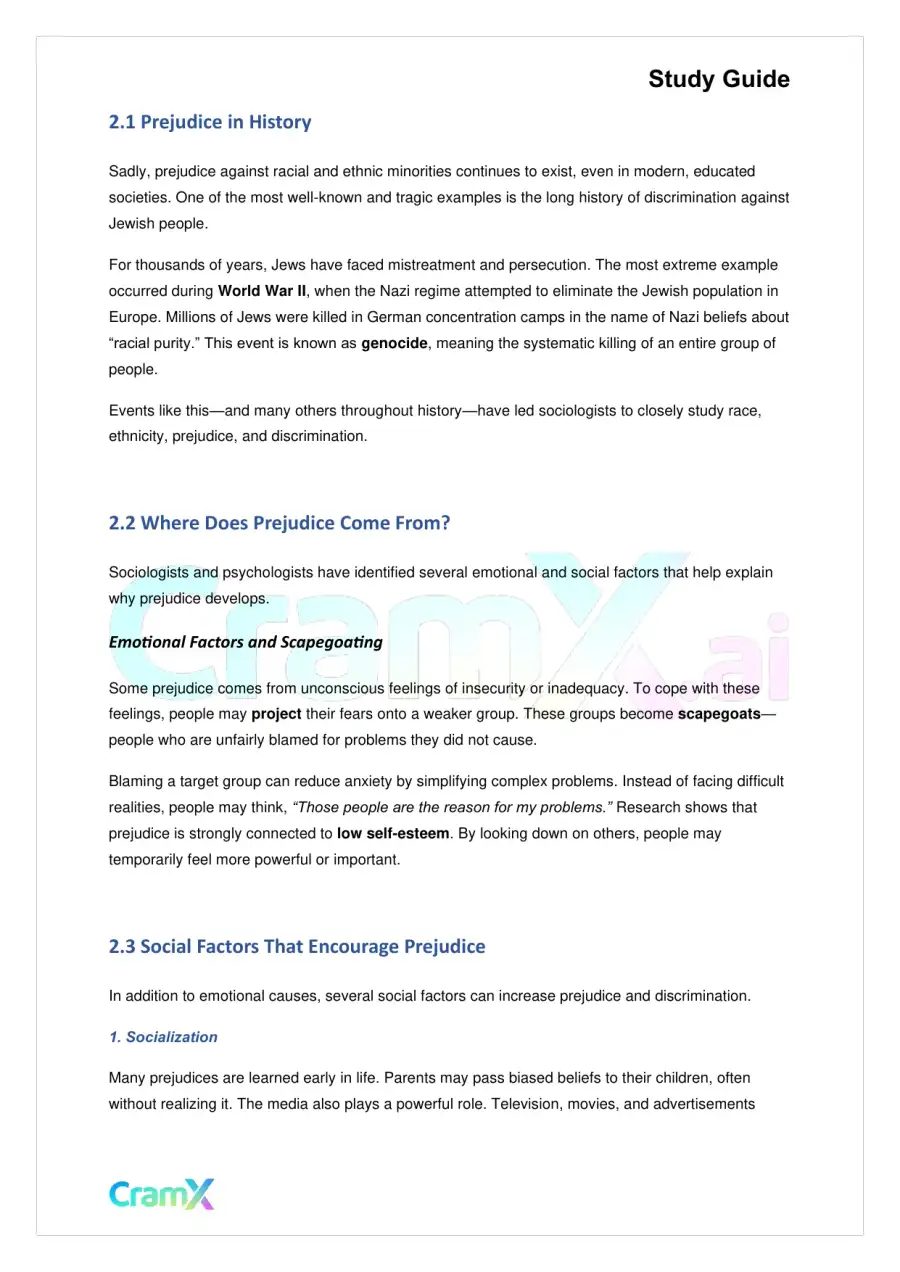 Sociology - Race and Ethnicity, page 3