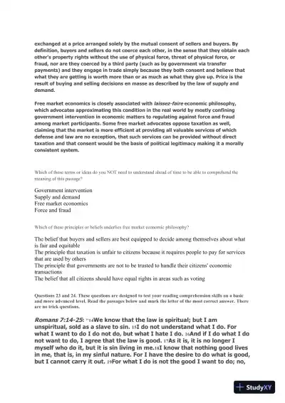 Liberty University INFT 101 Placement Test - English - Page 4 preview image