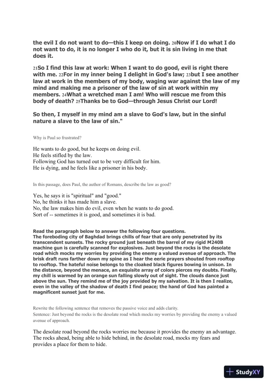 Liberty University INFT 101 Placement Test - English, page 5