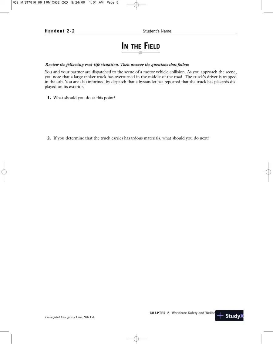 Test Bank For Prehospital Emergency Care, 9th Edition, page 11