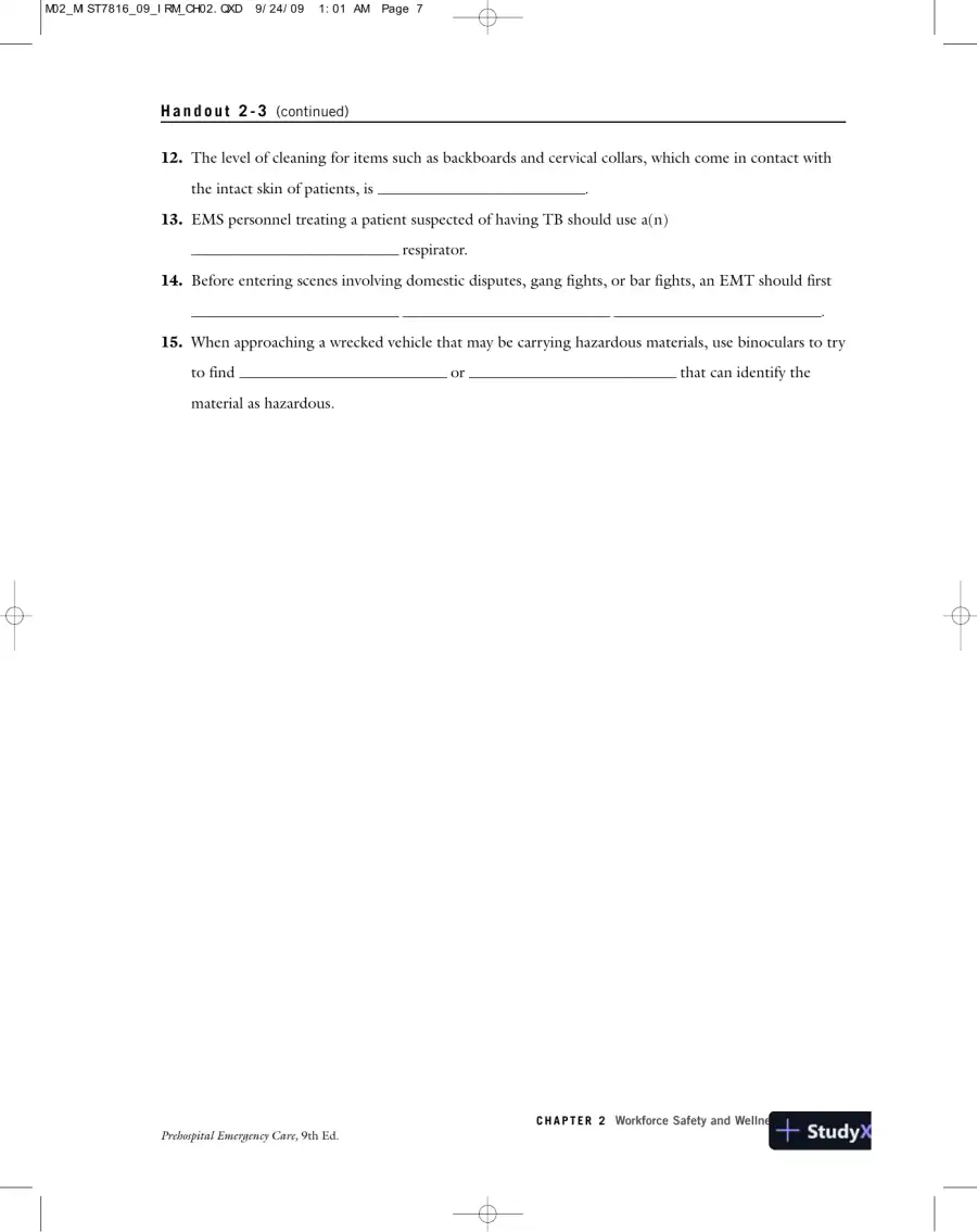 Test Bank For Prehospital Emergency Care, 9th Edition, page 13