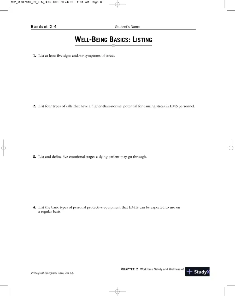 Test Bank For Prehospital Emergency Care, 9th Edition, page 14