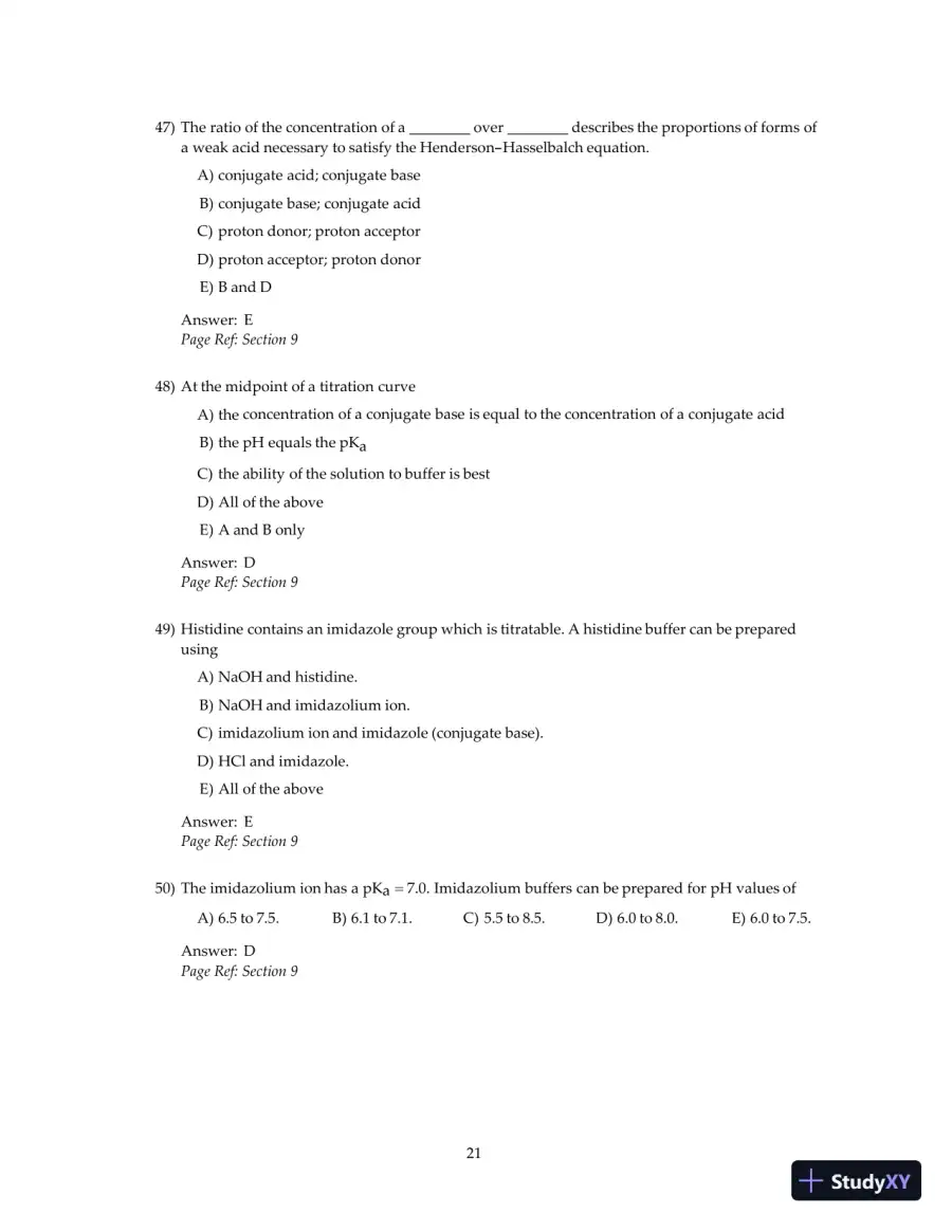 Test Bank For Principles Of Biochemistry, 4th Edition, page 23