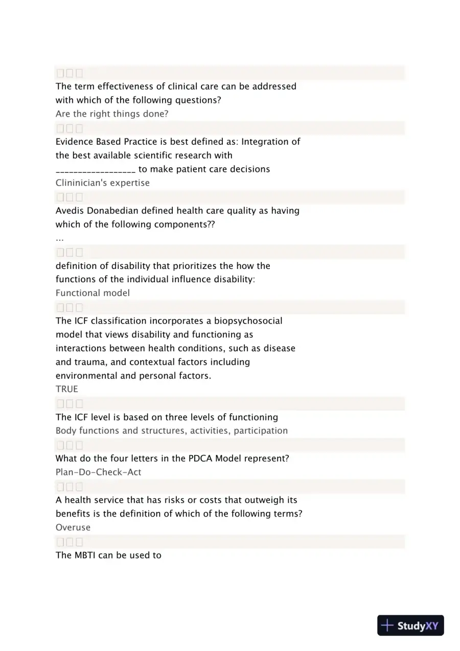 Liberty University BUSI 311 Quiz 2 Complete Solutions Correct Answers Key, page 15