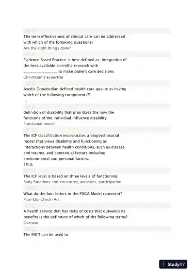 Liberty University BUSI 311 Quiz 2 Complete Solutions Correct Answers Key - Page 15 preview image