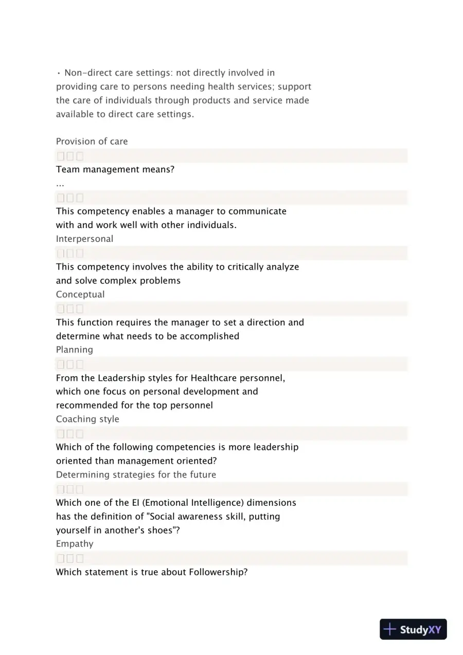Liberty University BUSI 311 Quiz 2 Complete Solutions Correct Answers Key, page 9