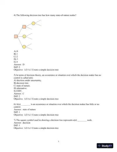 Test Bank for Principles Of Operations Management: Sustainability And Supply Chain Management, 11th Edition - Page 4 preview image