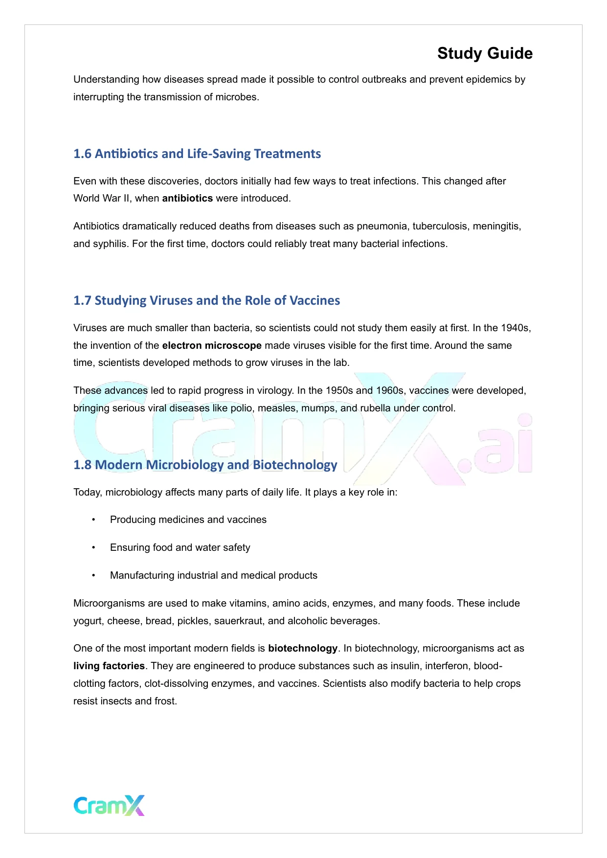Microbiology - Introduction to Microbiology - Page 3 preview image