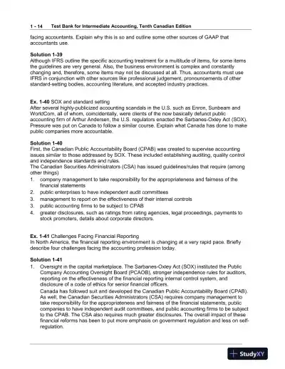Intermediate Accounting, 10th Edition Test Bank - Page 15 preview image