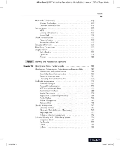 CISSP All-in-One Exam Guide (2021) - Page 23 preview image