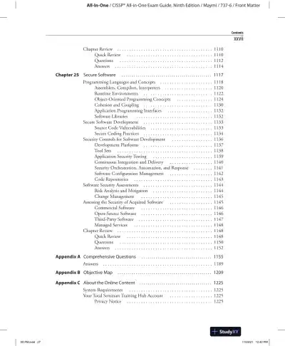 CISSP All-in-One Exam Guide (2021) - Page 29 preview image