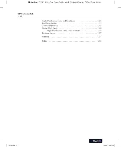 CISSP All-in-One Exam Guide (2021) - Page 30 preview image