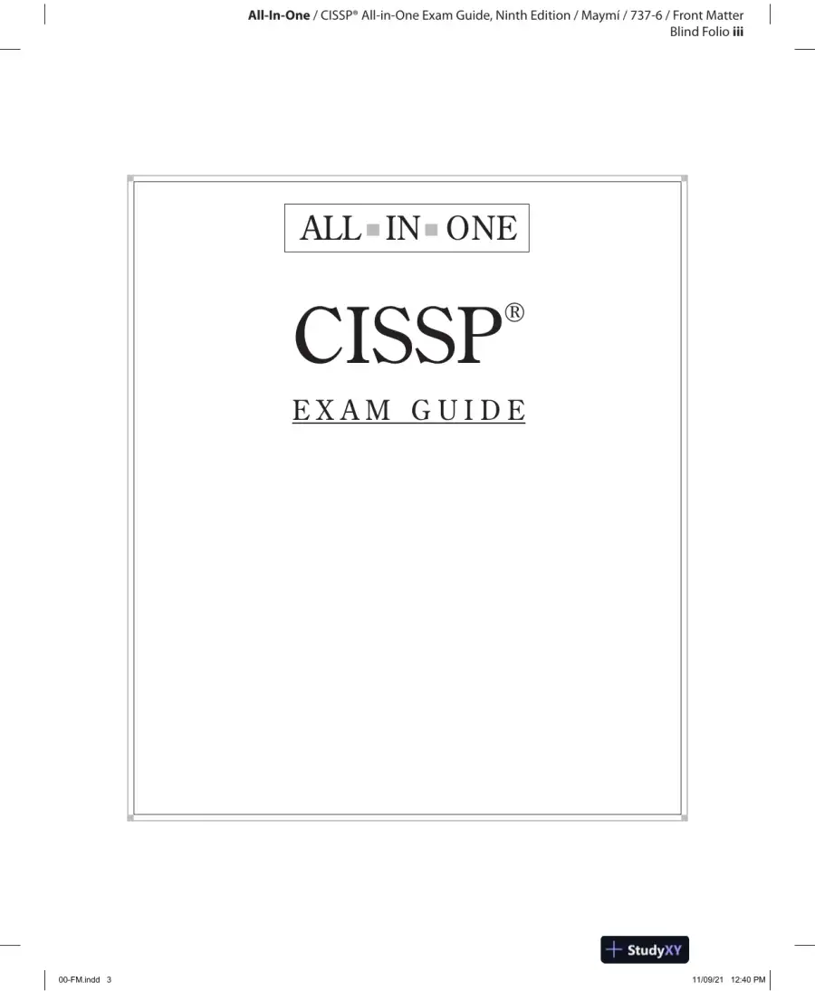 CISSP All-in-One Exam Guide (2021), page 5