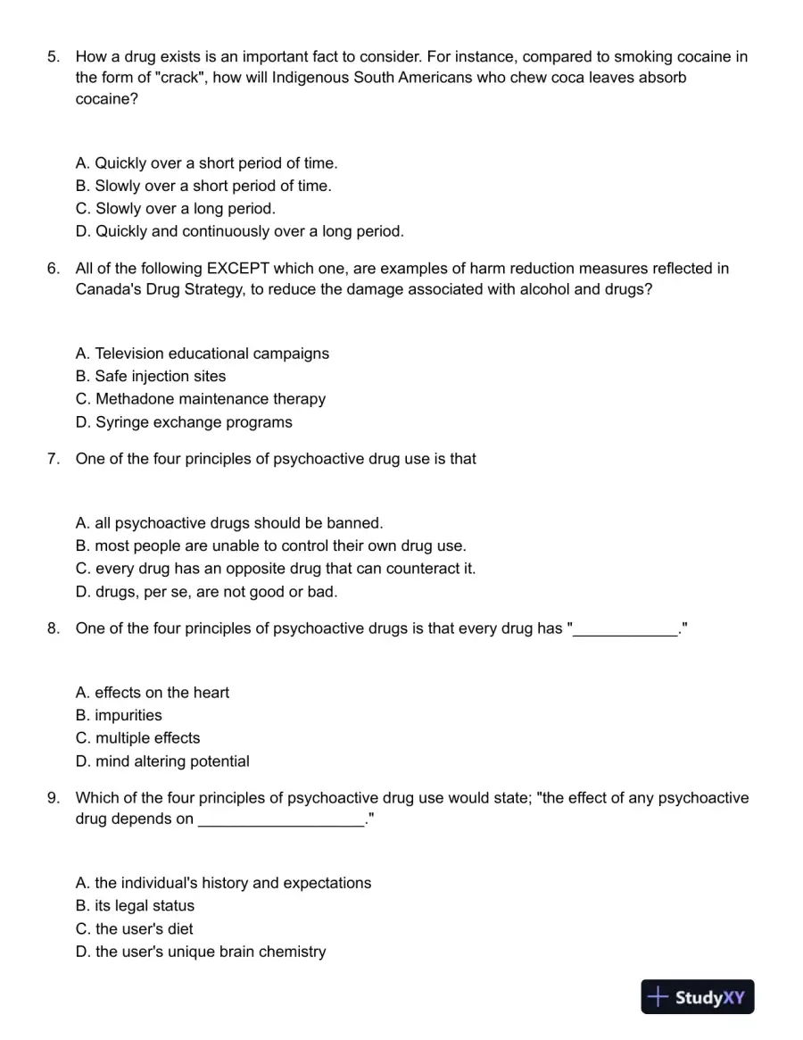 Drugs, Behaviour, and Society 2nd Canadian Edition Test Bank, page 3