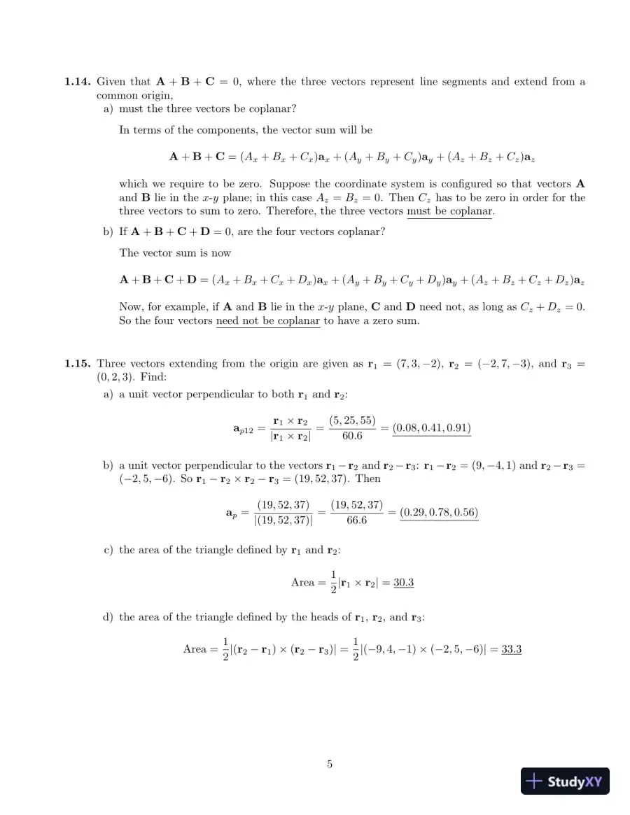 Engineering Electromagnetics, 8th Edition Solution Manual, page 6