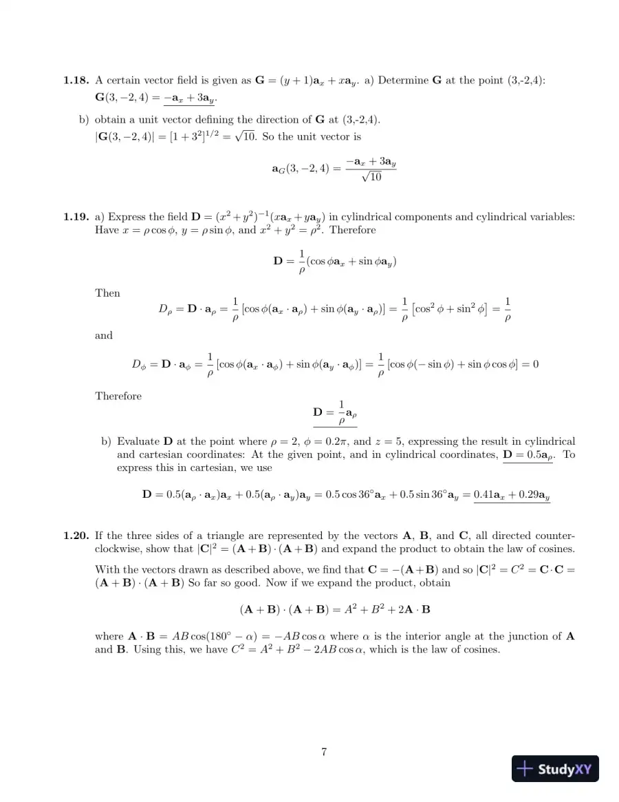 Engineering Electromagnetics, 8th Edition Solution Manual, page 8