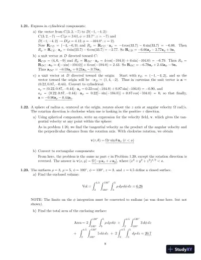 Engineering Electromagnetics, 8th Edition Solution Manual - Page 9 preview image