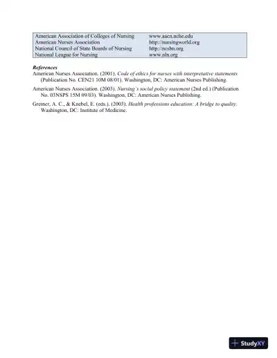 Making The Transition From LPN To RN, 1st Edition Class Notes - Page 13 preview image