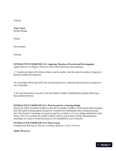 Making The Transition From LPN To RN, 1st Edition Class Notes - Page 16 preview image