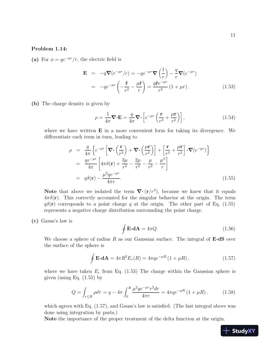 Solution Manual for Classical Electromagnetism, 1st Edition, page 15
