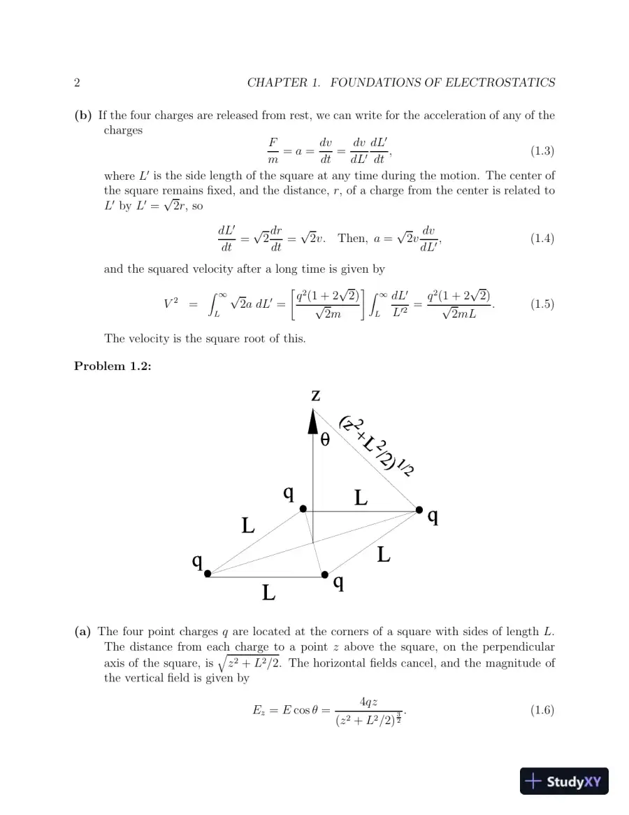 Solution Manual for Classical Electromagnetism, 1st Edition, page 6