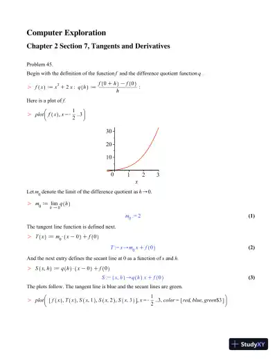 Solution Manual For Thomas' Calculus, Early Transcendentals, Media Upgrade, 11th Edition - Page 7 preview image