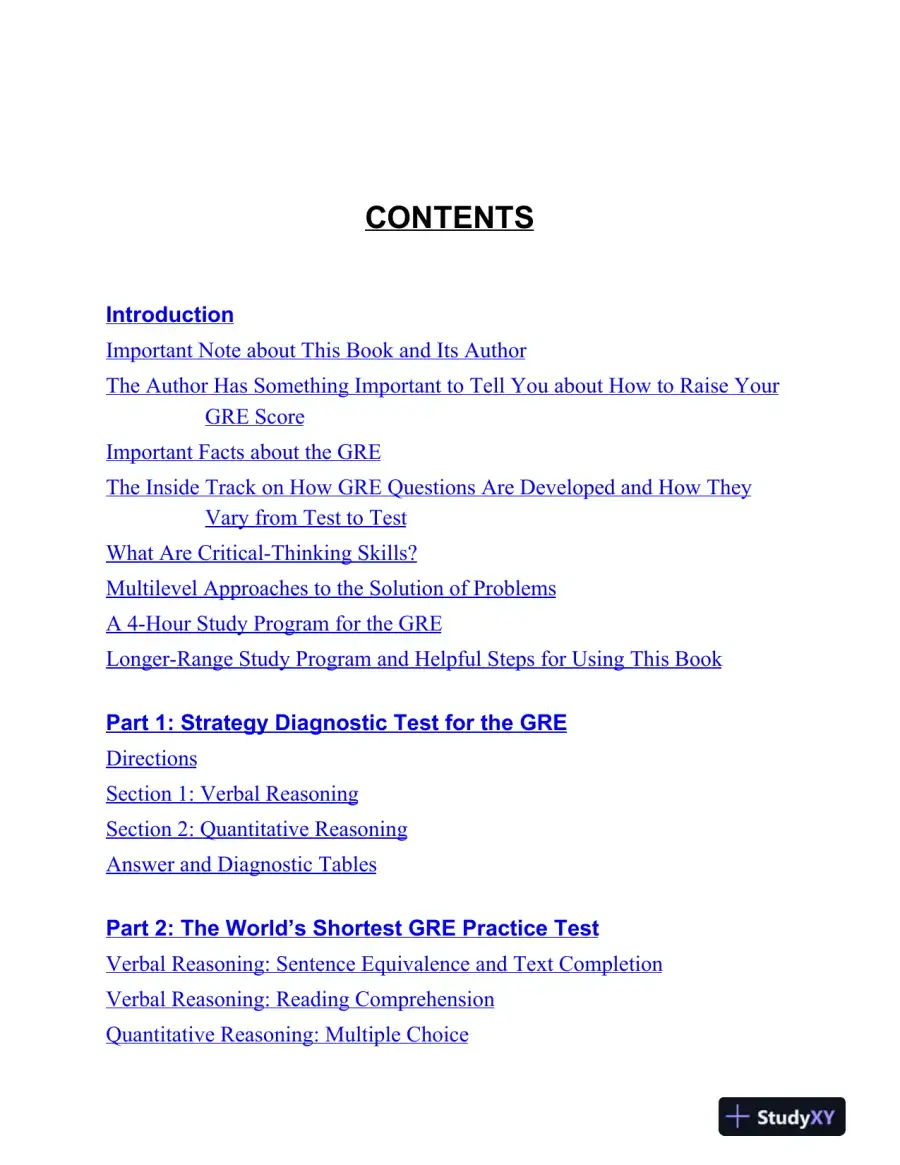 Gruber's Complete GRE Guide 2019-2020 (2019), page 11