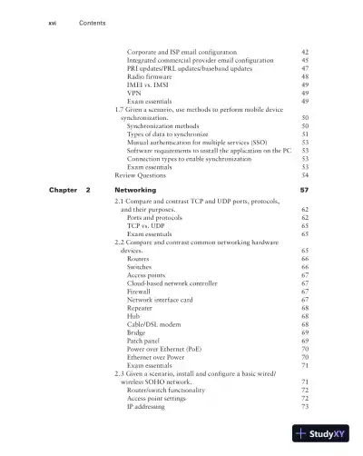 Comptia A+ Complete: Exam 220-1001 and Exam 220-1002 (2019) - Page 17 preview image