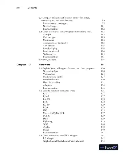 Comptia A+ Complete: Exam 220-1001 and Exam 220-1002 (2019) - Page 19 preview image