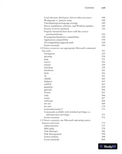 Comptia A+ Complete: Exam 220-1001 and Exam 220-1002 (2019) - Page 24 preview image