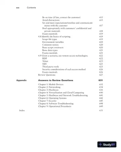 Comptia A+ Complete: Exam 220-1001 and Exam 220-1002 (2019) - Page 31 preview image