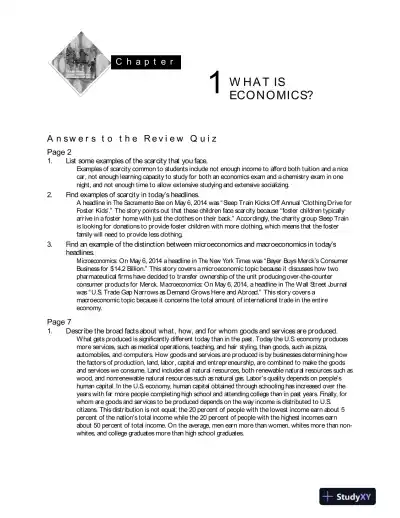 Solution Manual for Economics, Global Edition, 12th Edition - Page 3 preview image