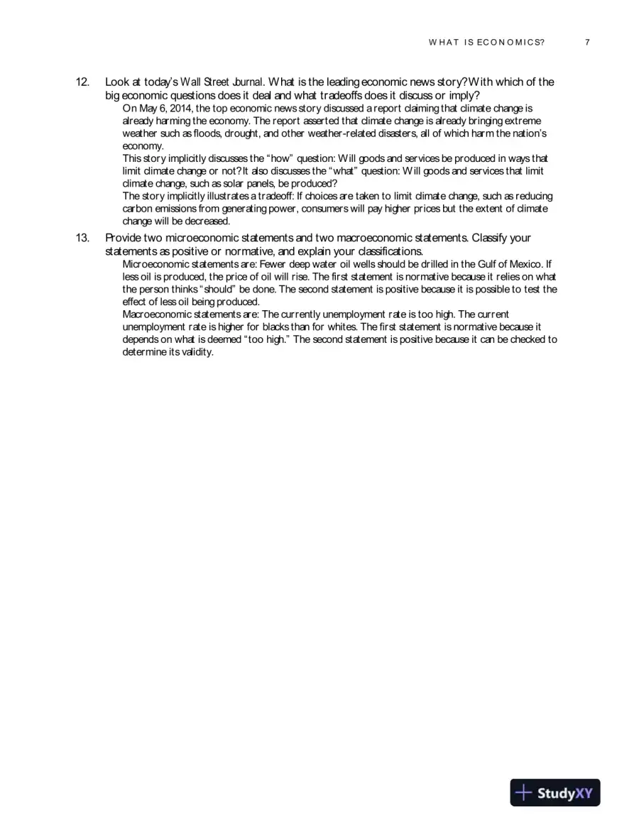 Solution Manual for Economics, Global Edition, 12th Edition, page 9