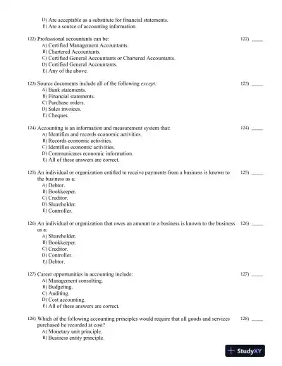 Fundamental Accounting Principles, Volume 1, 15th Canadian Edition Test Bank - Page 13 preview image