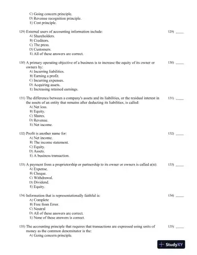 Fundamental Accounting Principles, Volume 1, 15th Canadian Edition Test Bank - Page 14 preview image