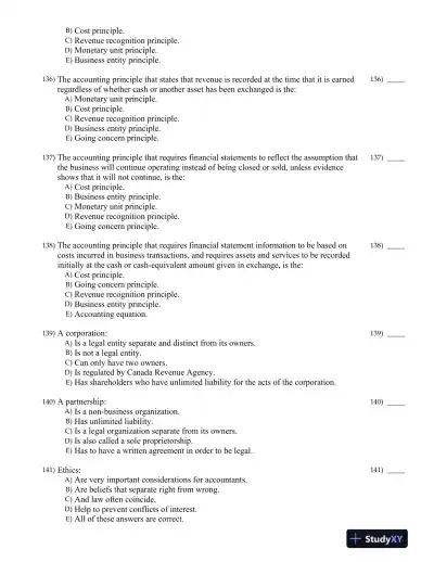 Fundamental Accounting Principles, Volume 1, 15th Canadian Edition Test Bank - Page 15 preview image