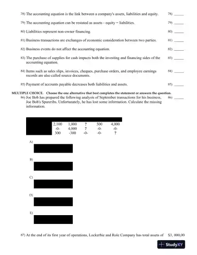 Fundamental Accounting Principles, Volume 1, 15th Canadian Edition Test Bank - Page 6 preview image