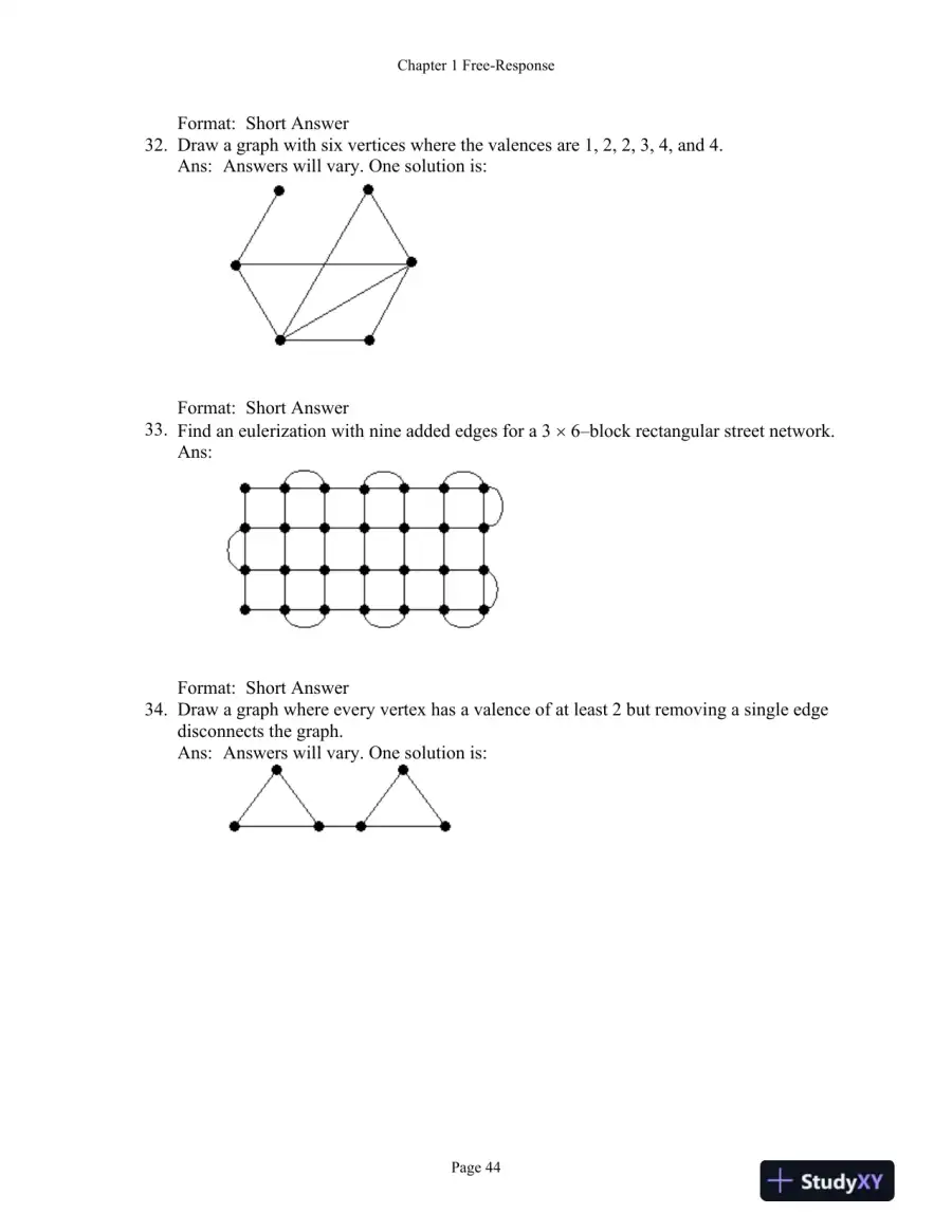 for All Practical Purposes: Mathematical Literacy in Today's World Tenth Edition Test Bank, page 16