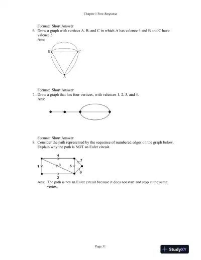 for All Practical Purposes: Mathematical Literacy in Today's World Tenth Edition Test Bank - Page 3 preview image