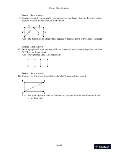 for All Practical Purposes: Mathematical Literacy in Today's World Tenth Edition Test Bank - Page 4 preview image