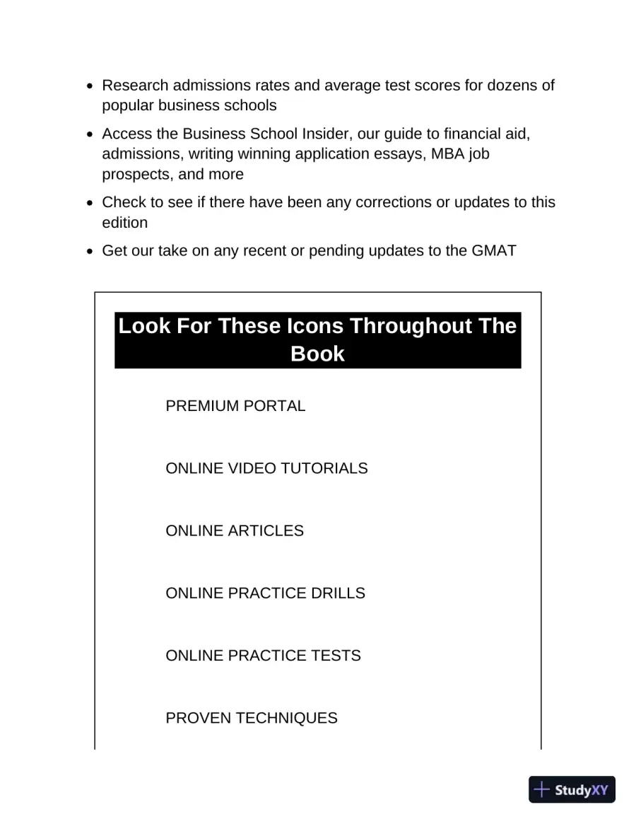 Princeton Review GMAT Premium Prep, 2024: 6 Computer-Adaptive Practice Tests + Online Question Bank (2023), page 13