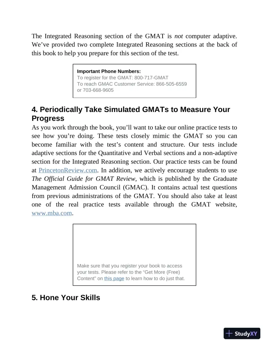 Princeton Review GMAT Premium Prep, 2024: 6 Computer-Adaptive Practice Tests + Online Question Bank (2023), page 20