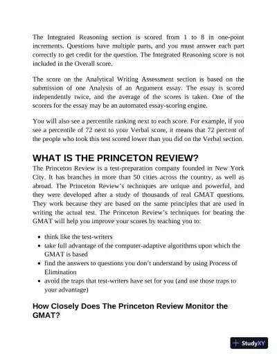 Princeton Review GMAT Premium Prep, 2024: 6 Computer-Adaptive Practice Tests + Online Question Bank (2023) - Page 28 preview image