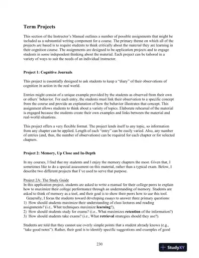 Test Bank For Cognitive Psychology: Connecting Mind, Research And Everyday Experience, 3rd Edition - Page 13 preview image