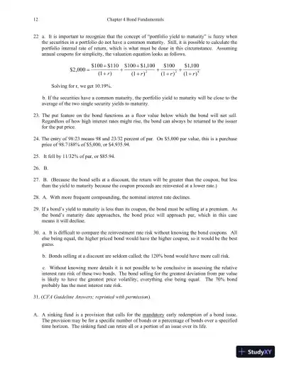 Practical Investment Management 4th Edition Solution Manual - Page 13 preview image