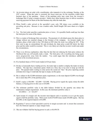 Practical Investment Management 4th Edition Solution Manual - Page 20 preview image